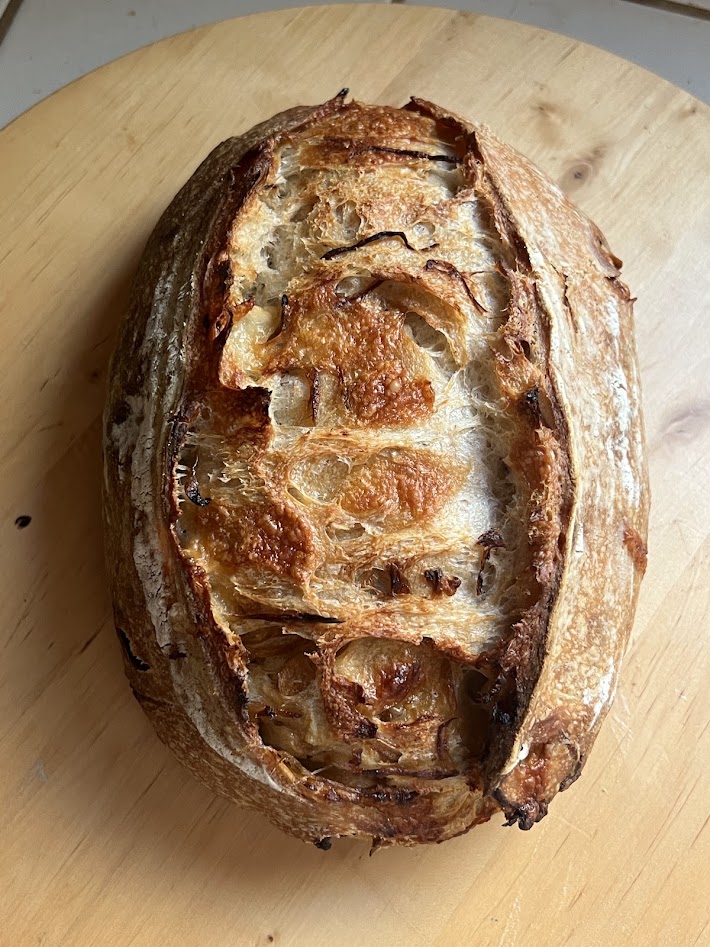 This is a french onion loaf.