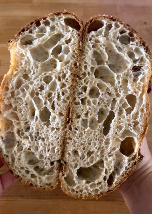 100% hydration bread!