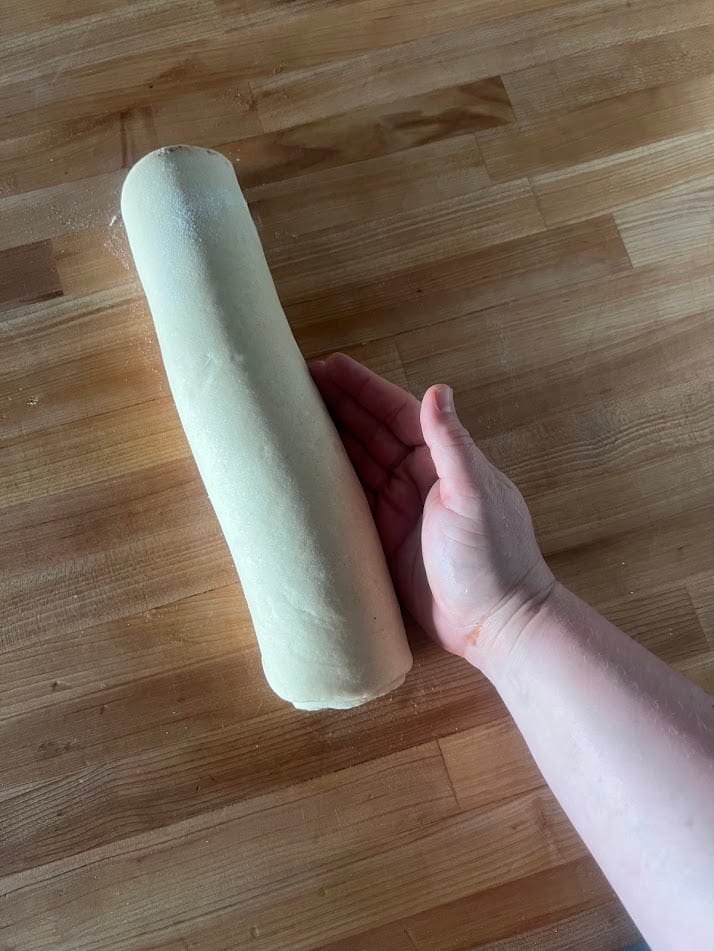 Rolled and filled, ready to chill