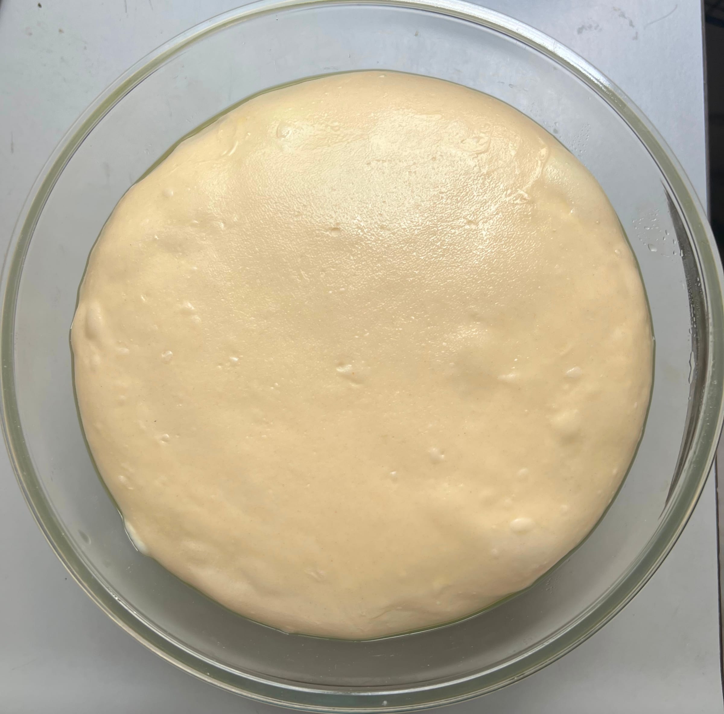 Dough after bulk fermentation