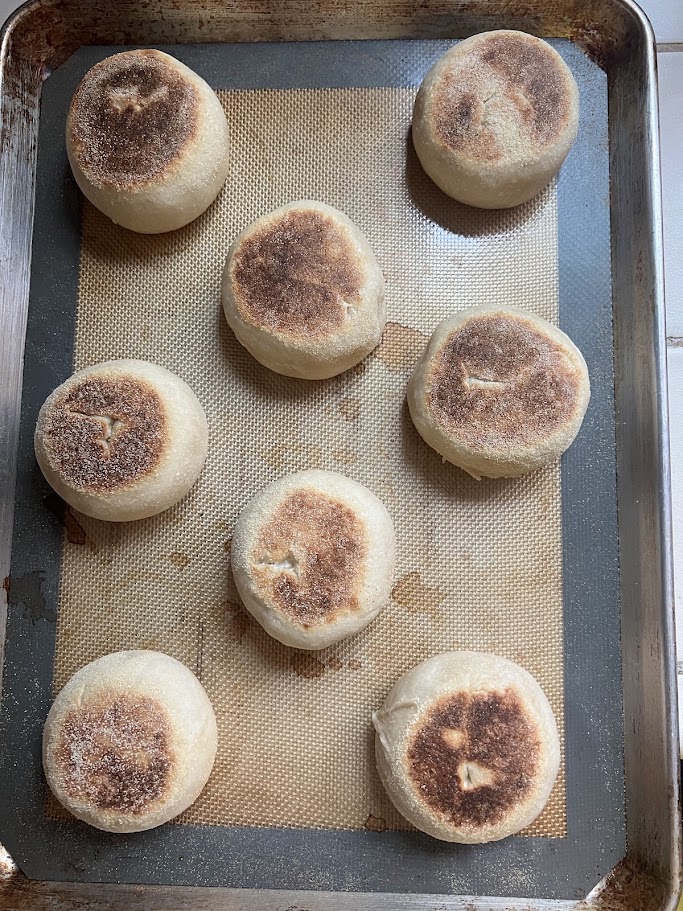 Sourdough English Muffins